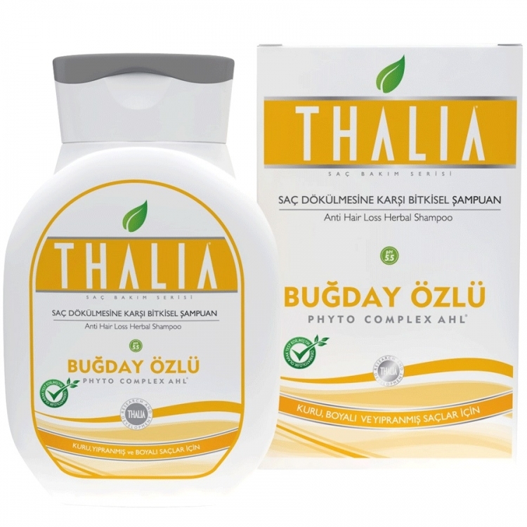 Thalia Buğday Özlü Kuru ve Boyalı Saçlar için Şampuan